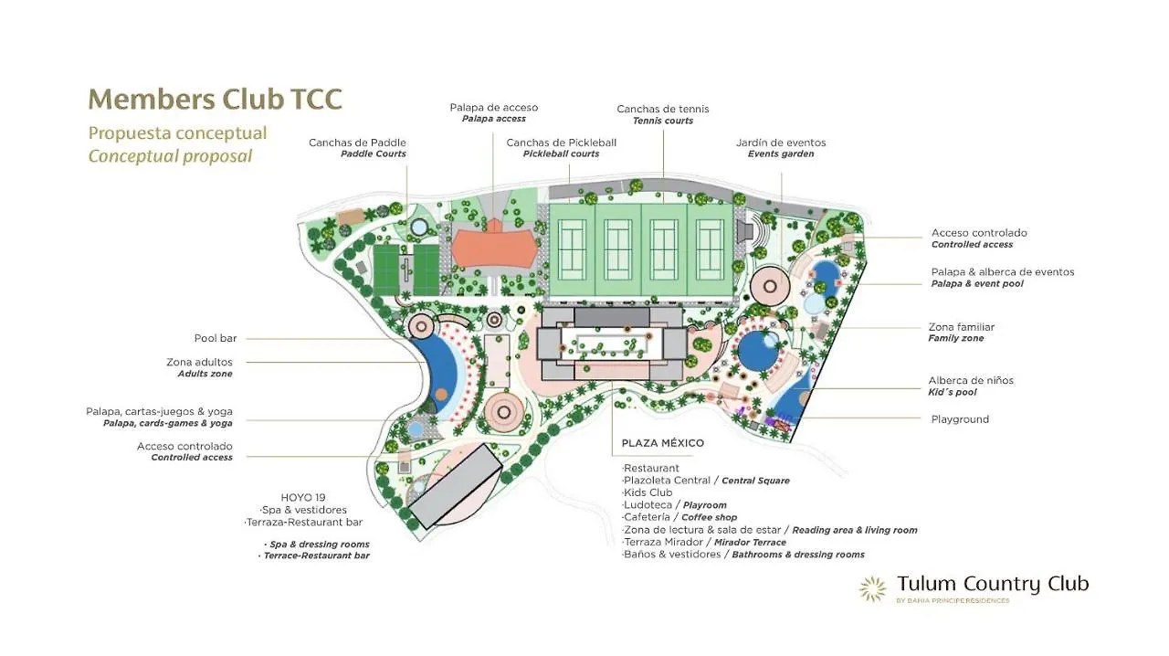 Akumal Luxury Condo Tao Residences Tulum Country Club