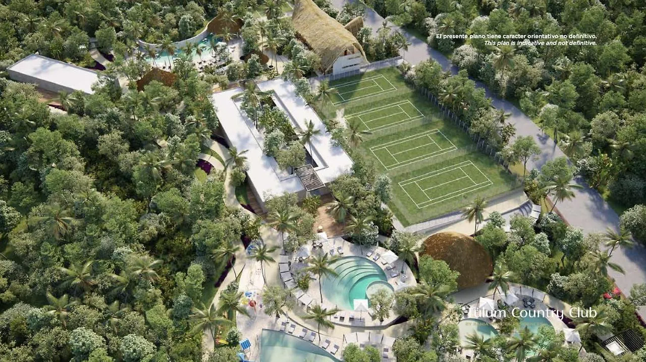 Akumal Luxury Condo Tao Residences Tulum Country Club Apartment